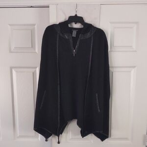 Maleficent Disney Hot Topic Exclusive Collection Black Hooded Poncho s/m